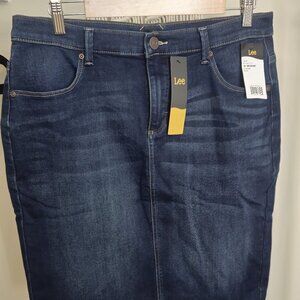 Lee Relaxed Fit Jean Skirt